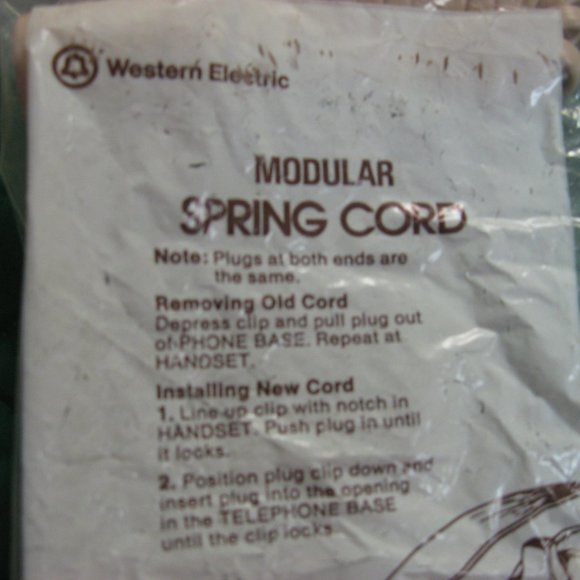 Modular Spring Cord   phone - Picture 4 of 4